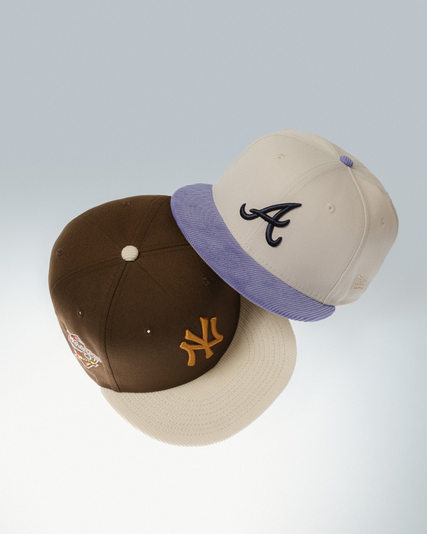 NEW ERA 59FIFTY MLB NEW YORK YANKEES X LOS ANGELES DODGERS WORLD SERIES  1981 TWO TONE / KELLY GREEN UV FITTED CAP