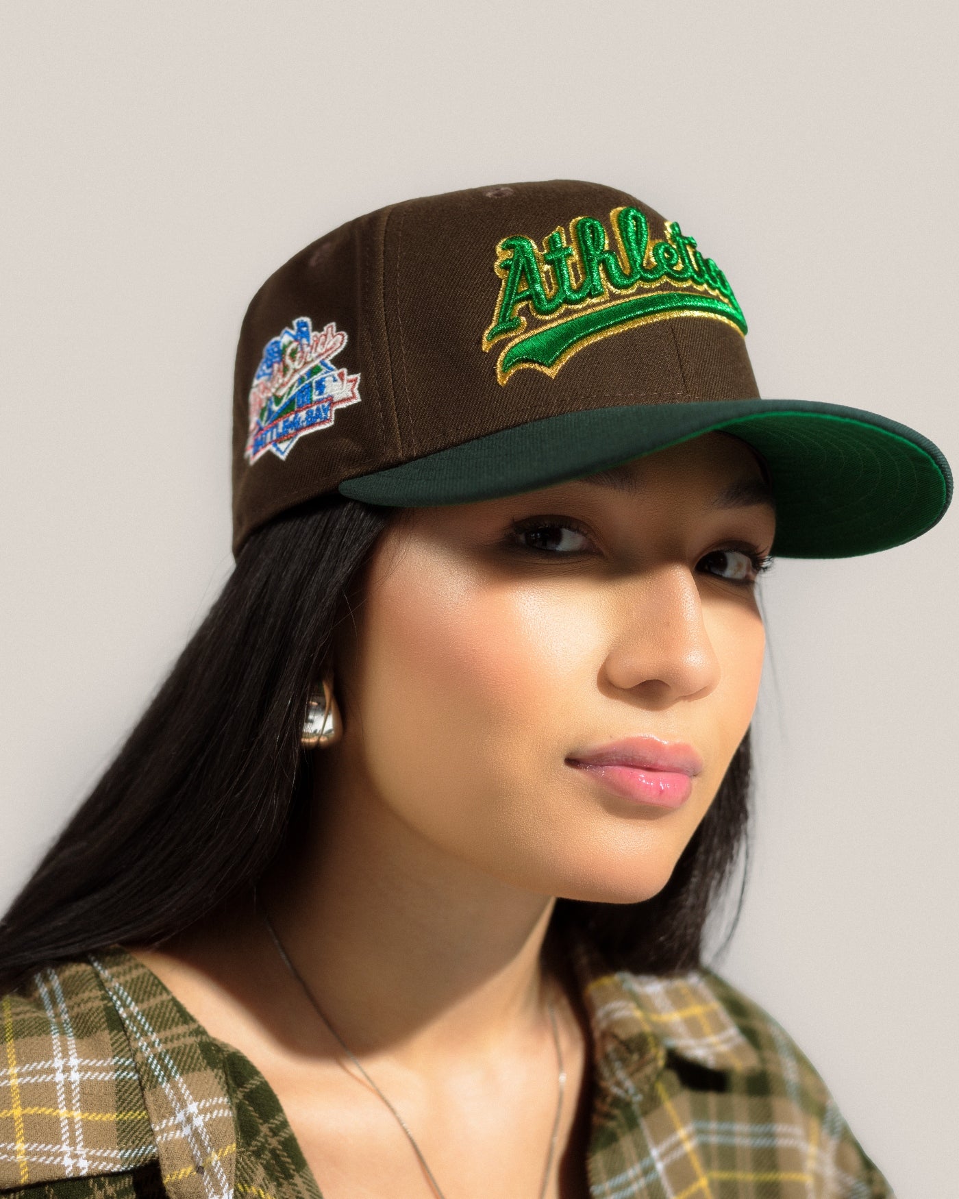 New Era 9Forty (A) Oakland Athletics WS 89 2 Tone Cap/ Kelly Green