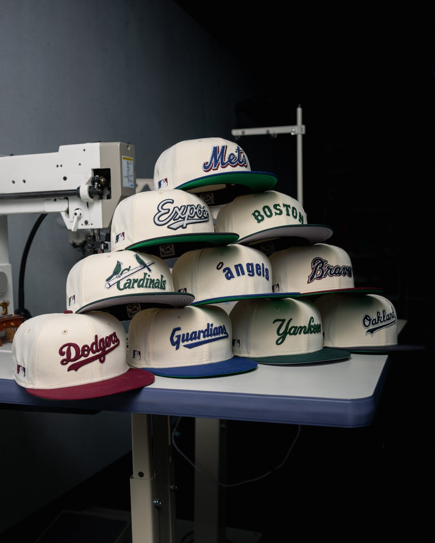New Era 59Fifty Chain Stitch Chicago White Sox Hat - White, Green – Hat Club