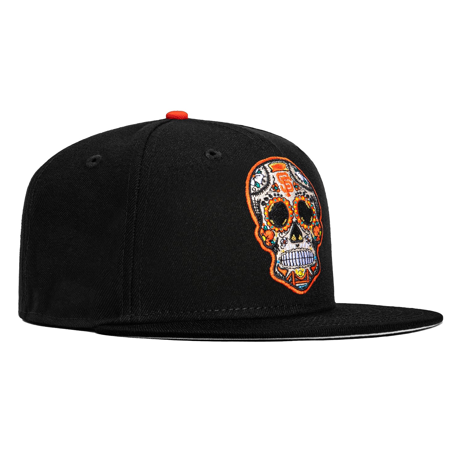 New Era 59Fifty San Francisco Giants Sugar Skull Hat - Black – Hat