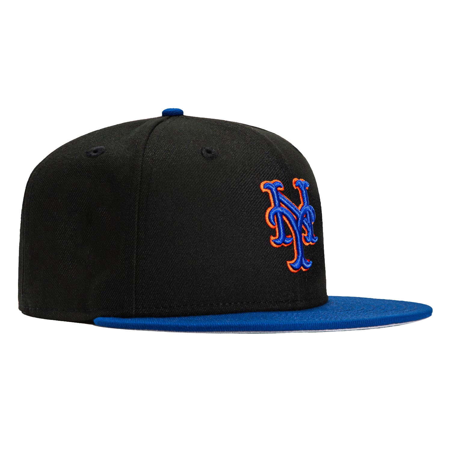 New Era 59Fifty New York Mets Subway Series Patch Hat - Black 