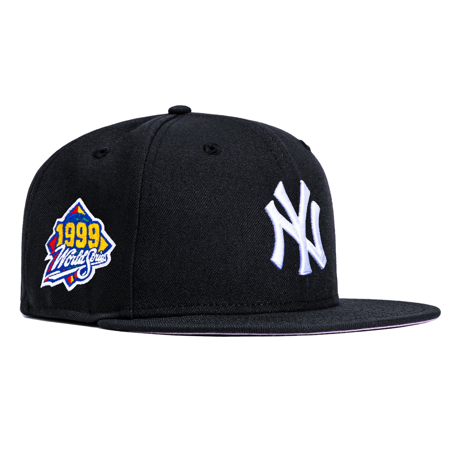 New Era 9Fifty New York Yankees 1999 World Series Patch Pink UV