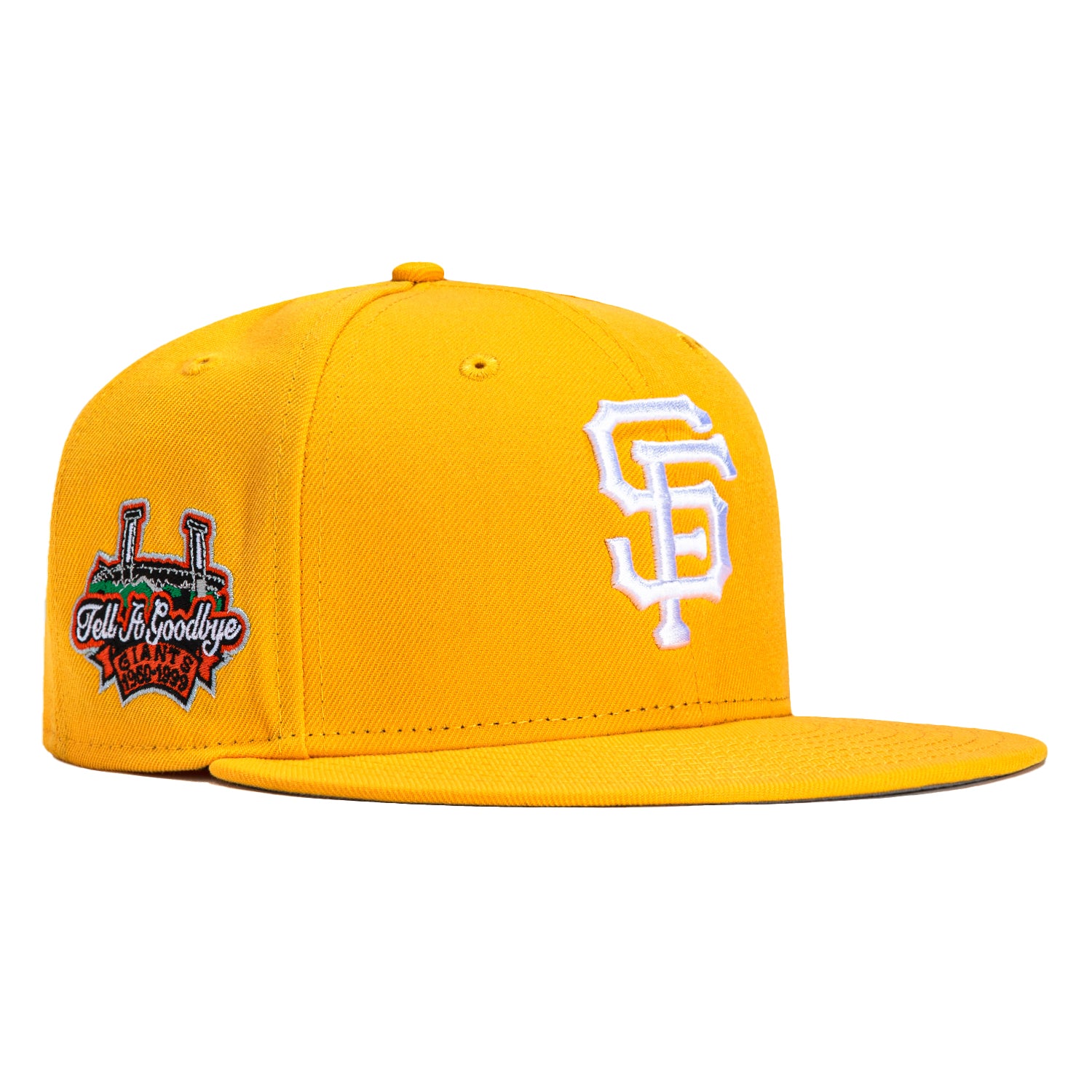 New Era 59Fifty San Francisco Giants Tell It Goodbye Patch Hat - Grey, – Hat  Club