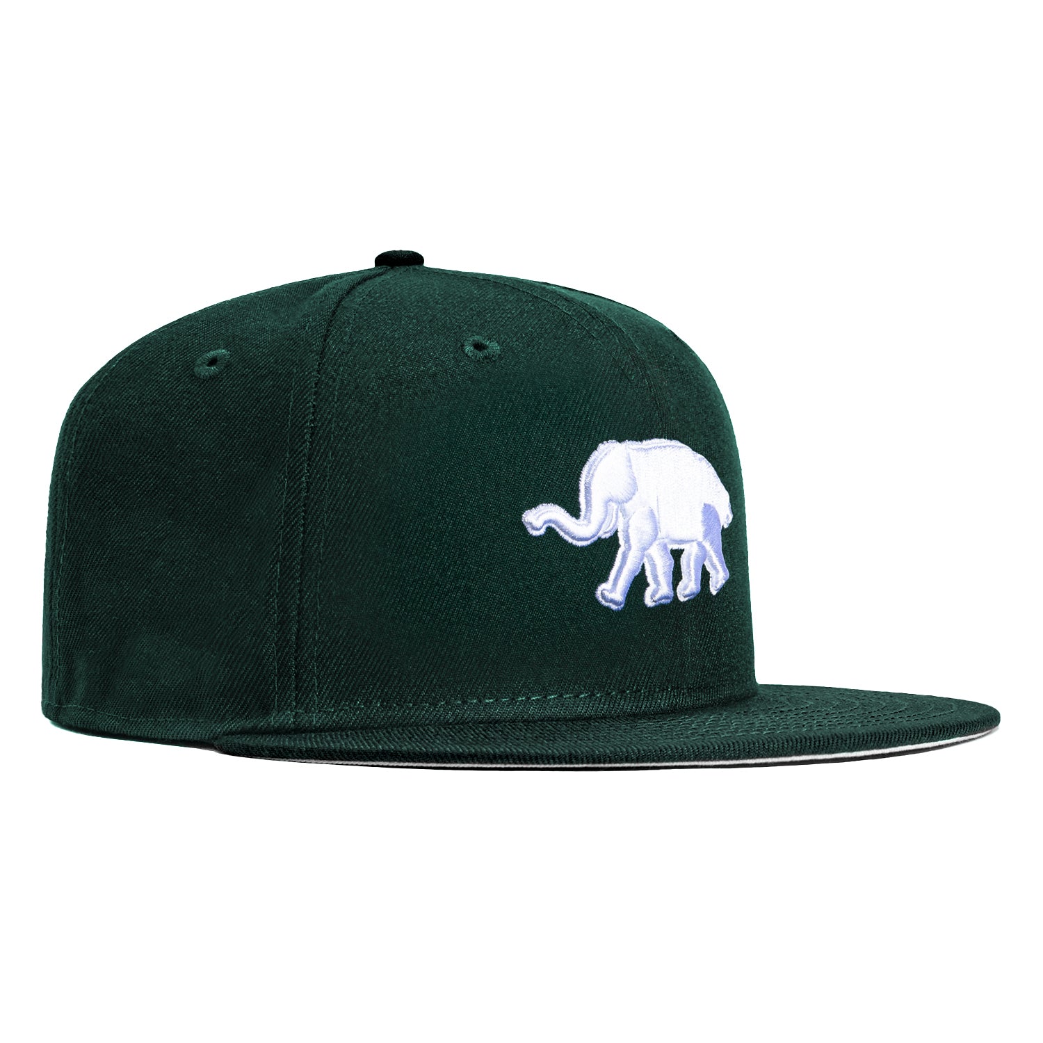 New Era 59Fifty Oakland Athletics BP Logo Hat - Green, White – Hat Club