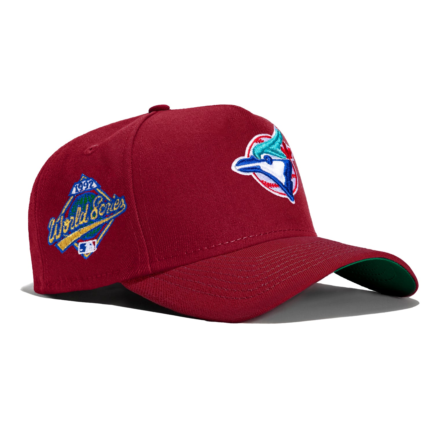 New Era 9Forty A-Frame Merlot Toronto Blue Jays 1992 World Series Patc –  Hat Club