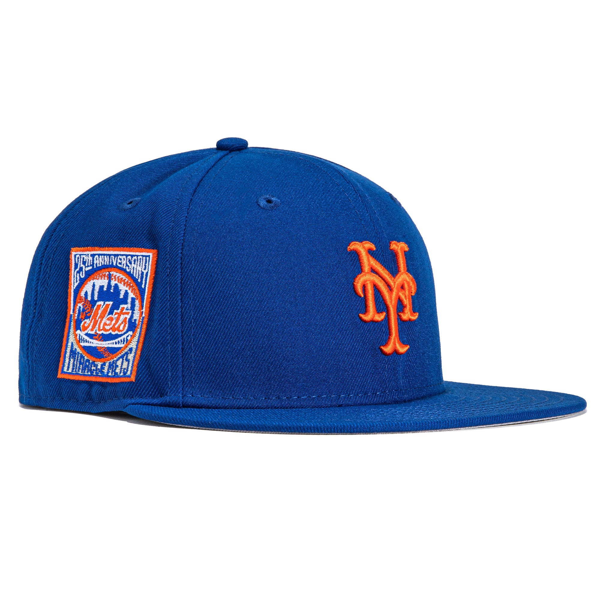 New Era 59FIFTY New York Mets 25th Anniversary Miracle Mets Patch Hat - Royal Royal / 8