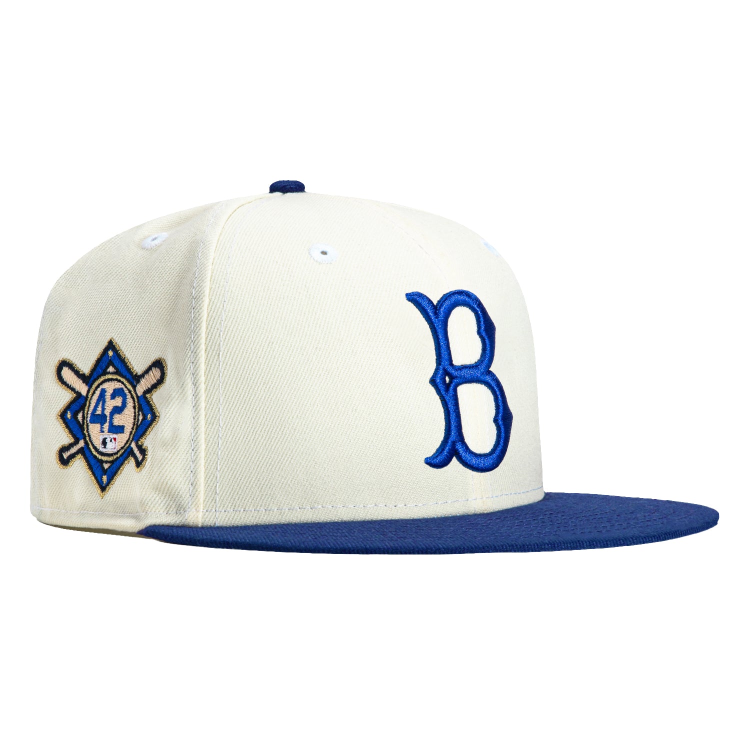 New Era 59Fifty Brooklyn Dodgers Fitted Hat Size 7 3/8 Jackie Robinson discount