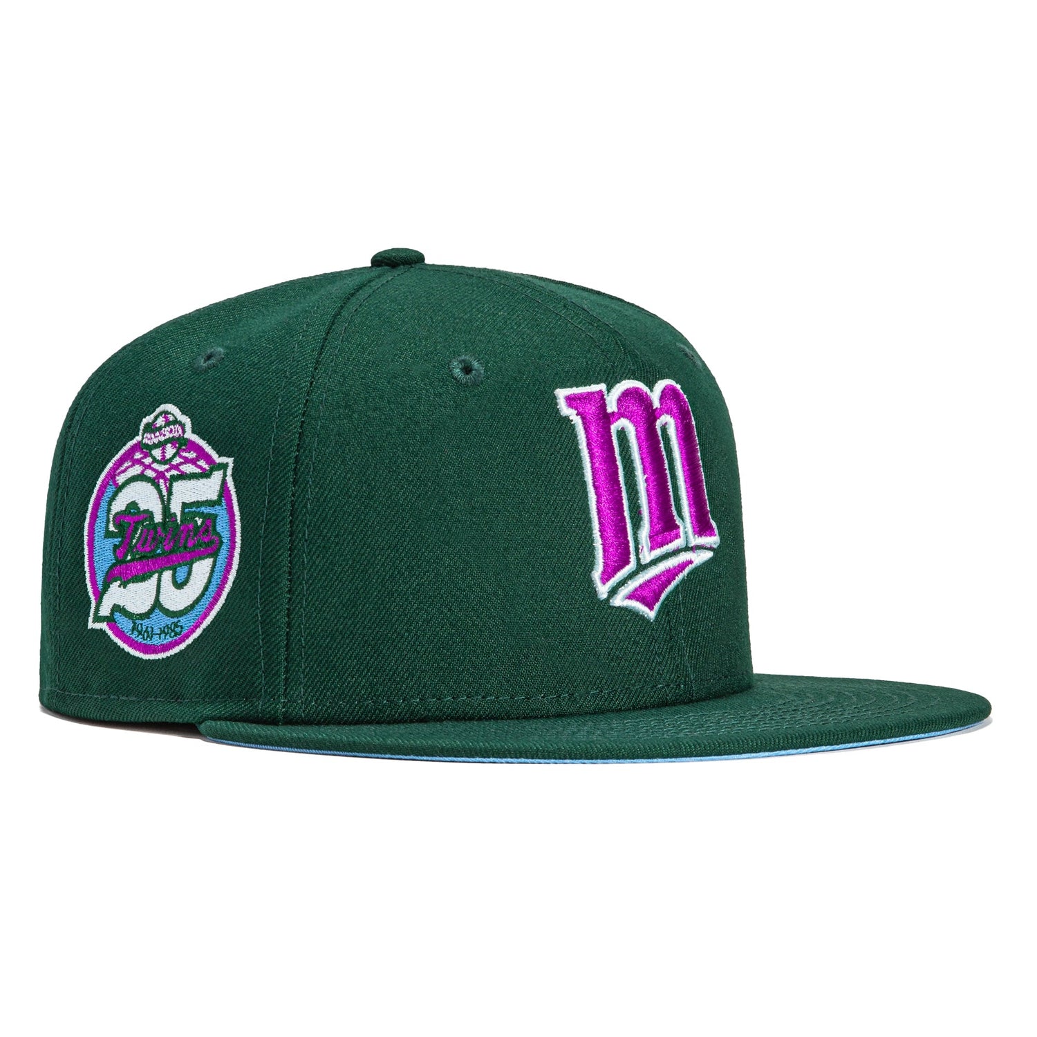 New Era Minnesota Twins 25th Anniversary Color Flip Edition 59Fifty Fitted  Hat