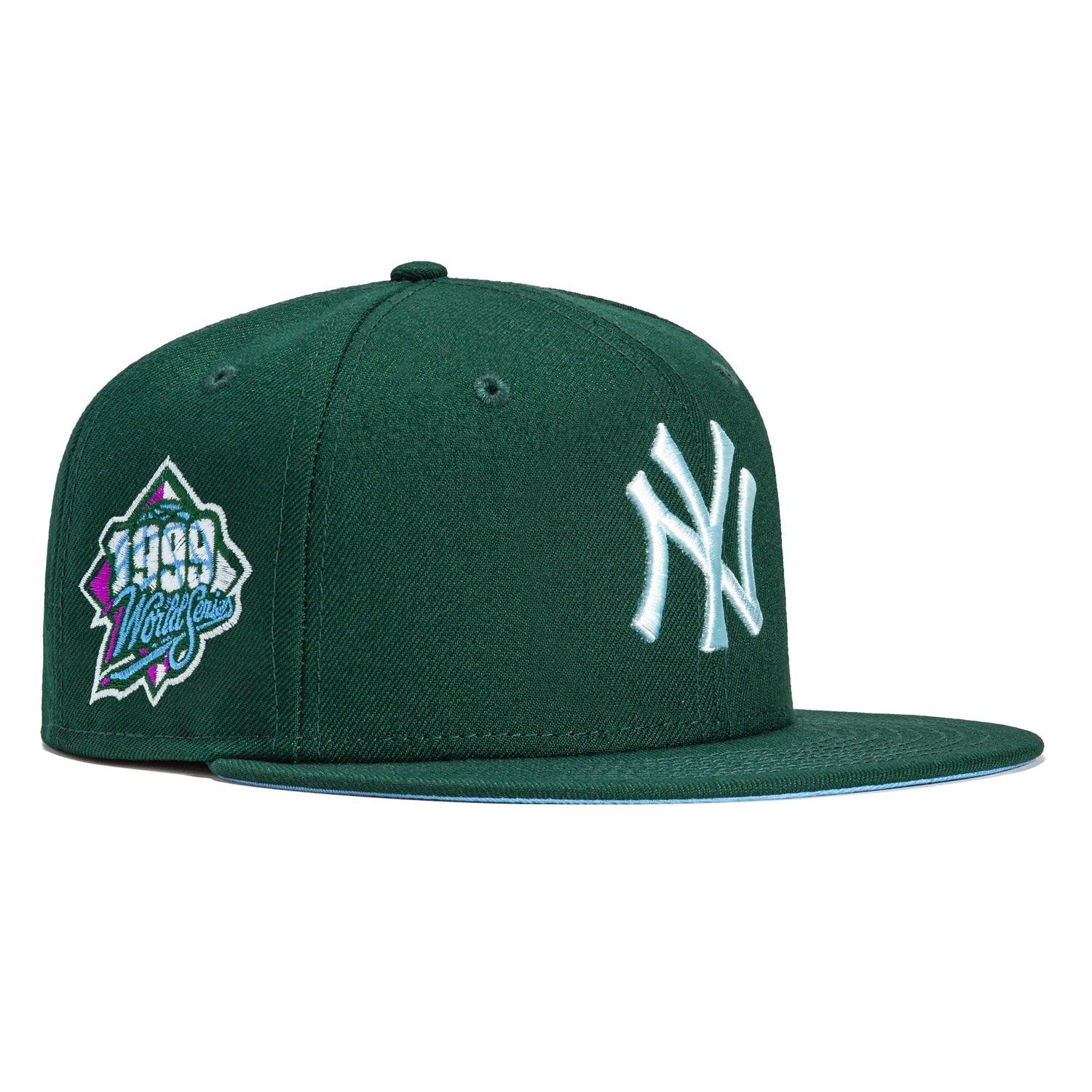 New Era Atlanta Braves 40th Anniversary Emerald Gold Two Tone Edition  59Fifty Fitted Hat, EXCLUSIVE HATS, CAPS