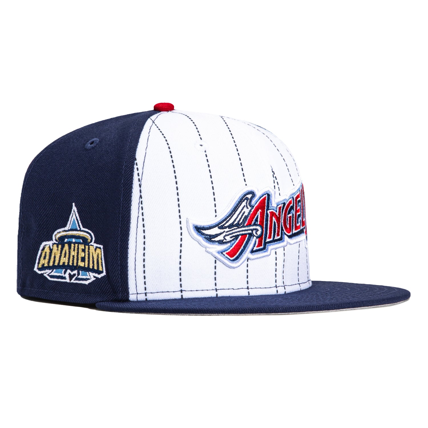 Anaheim Angels Fitted New Era 59Fifty Wings Logo 40th Season Teal