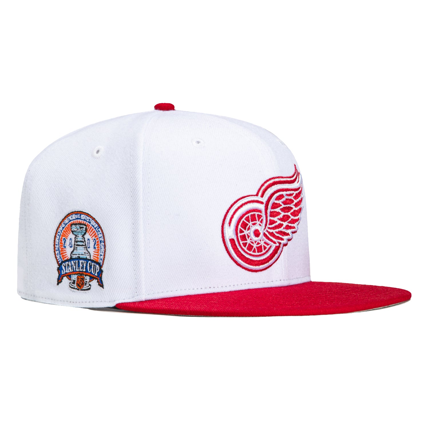 Detroit Red Wings 47 Brand Sure Shot Under 2Tone Captain Snapback Hat -  Brown/Yellow