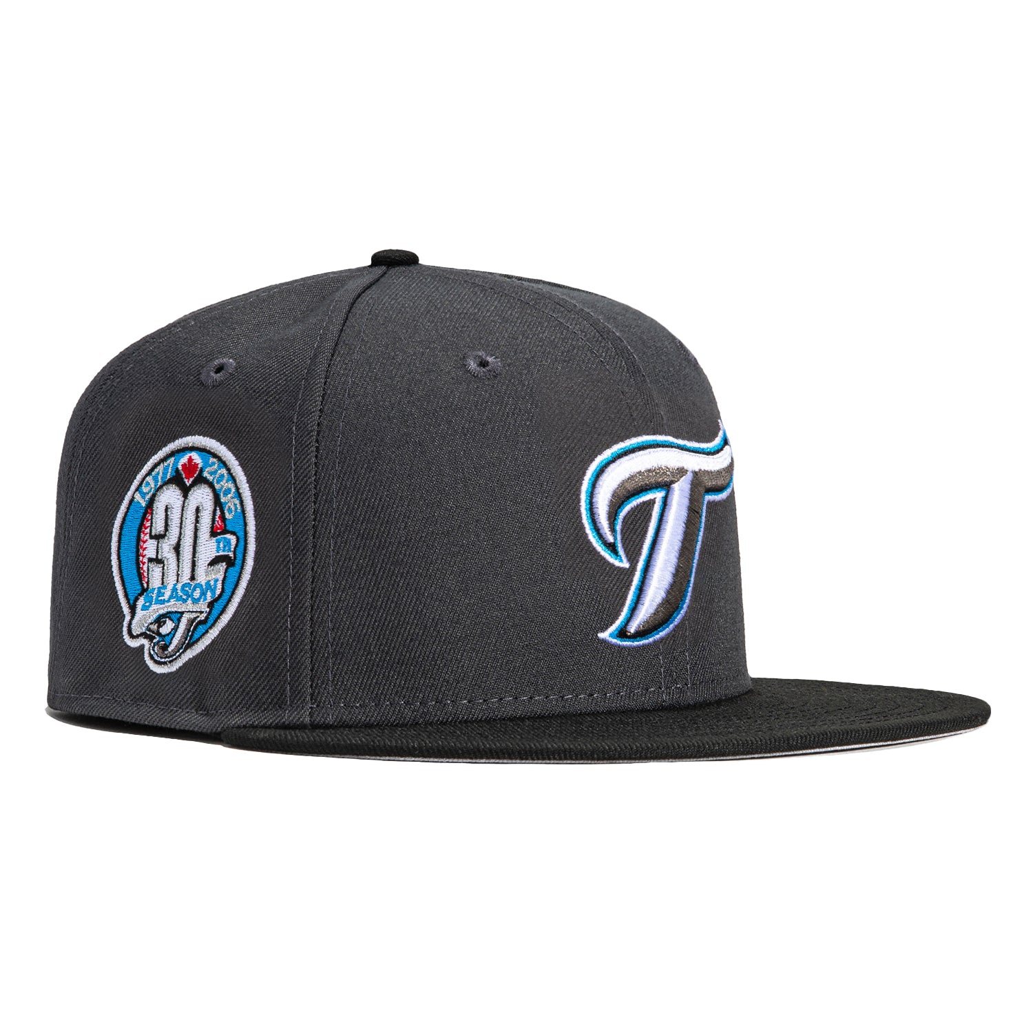 Toronto Blue Jays New Era 5950 Fitted Hat - Alt - Black