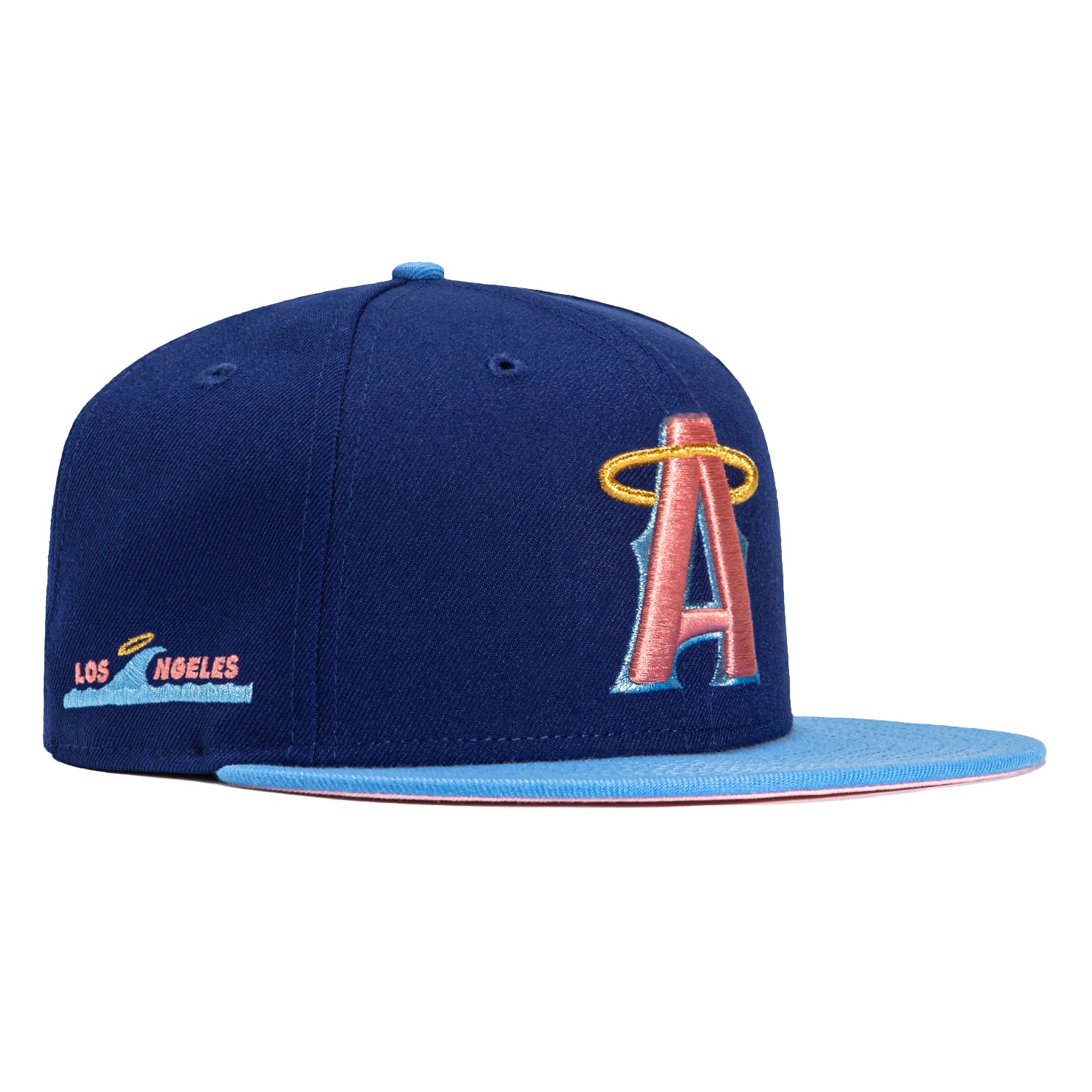 New Era 59Fifty Los Angeles Angels City Connect Patch Hat - Royal