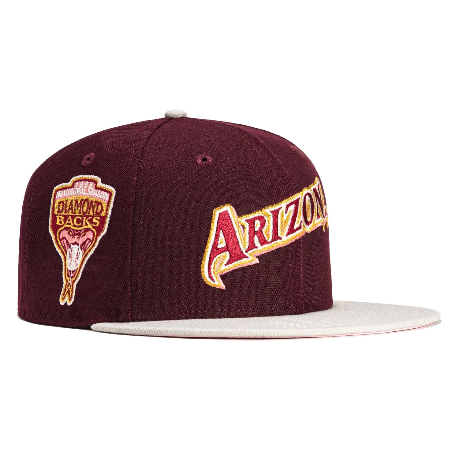New Era 59Fifty Arizona Diamondbacks Serpientes Logo Patch Word Hat - – Hat  Club
