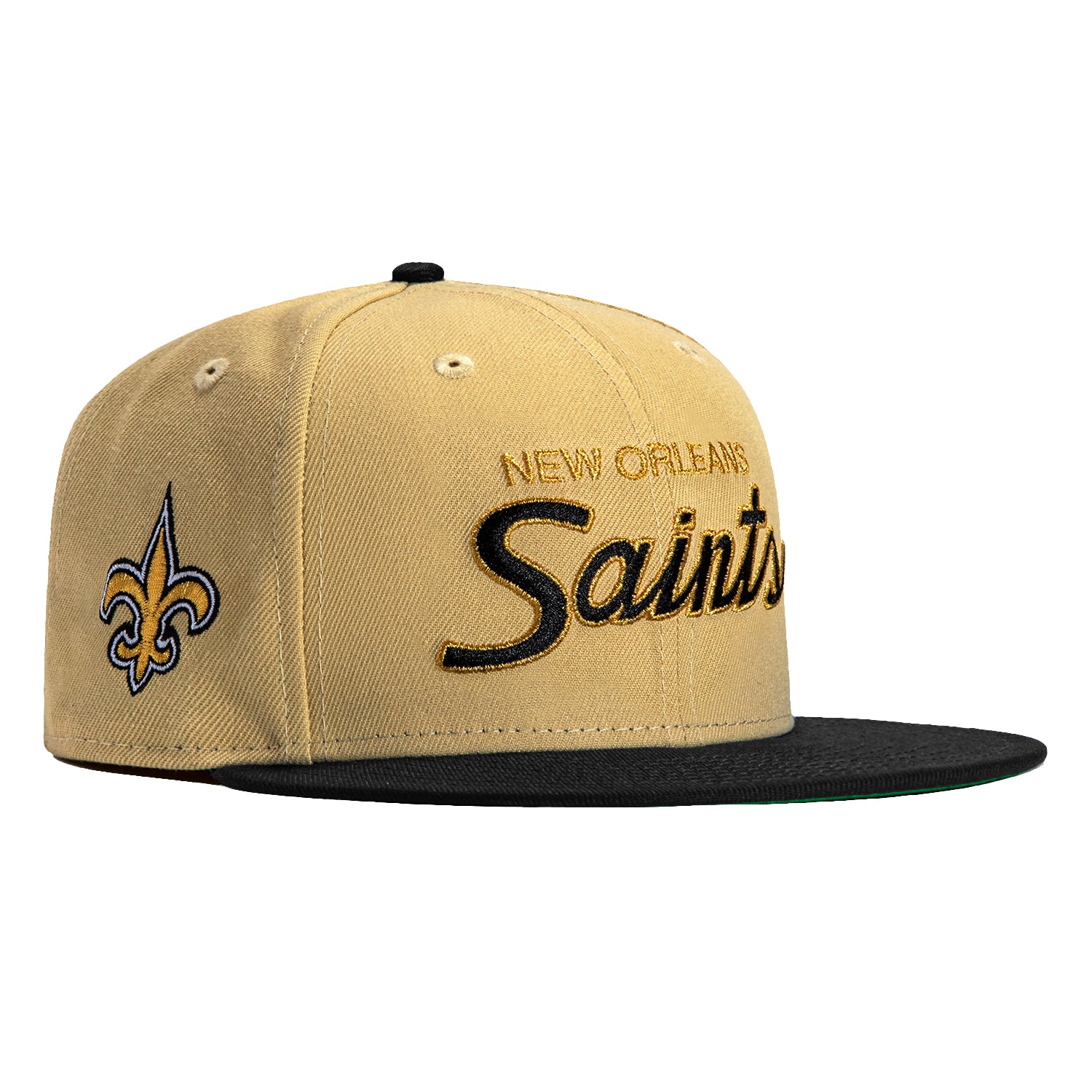 New Era 59Fifty Vegas Dome New Orleans Saints Retro Script Hat