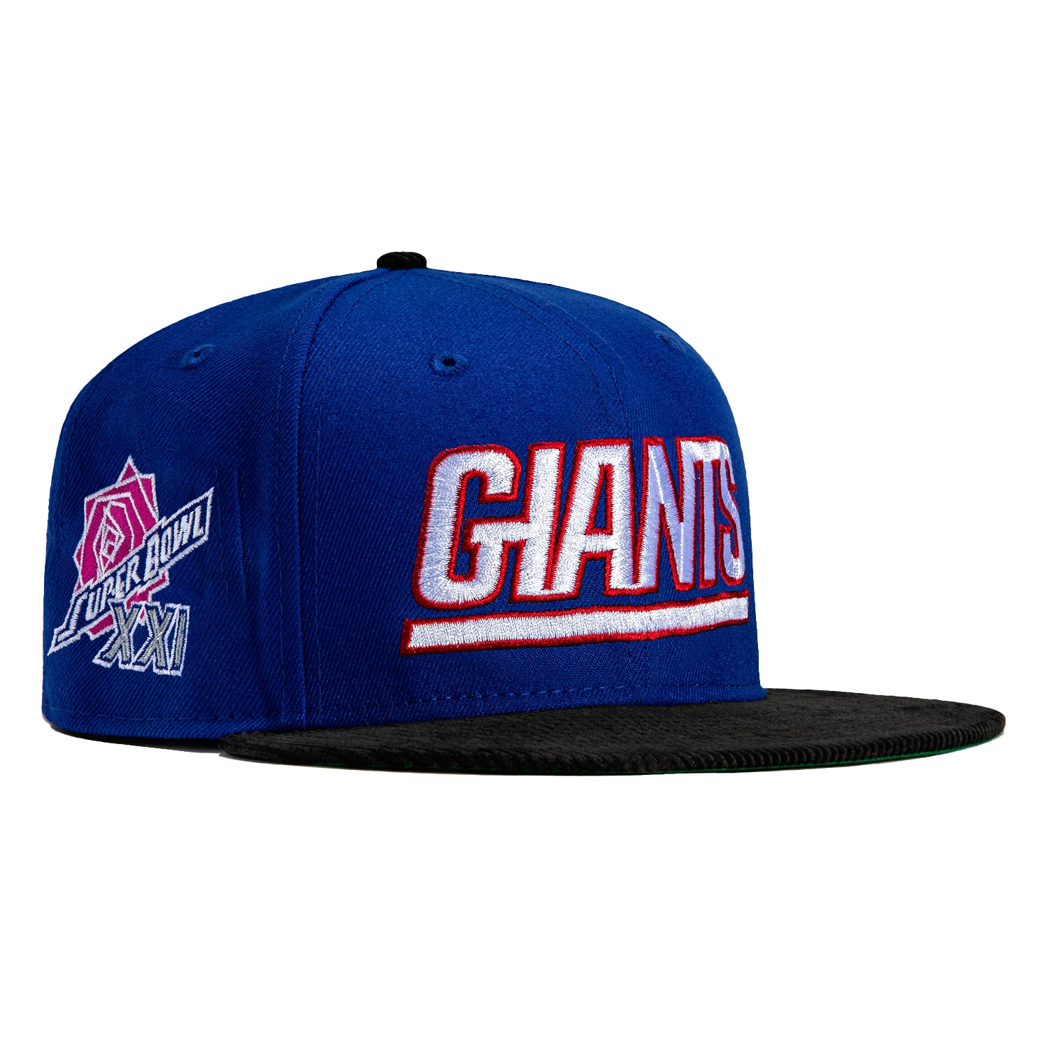 7 1/2 NY Giants Black Corduroy Copper Orange 59fifty