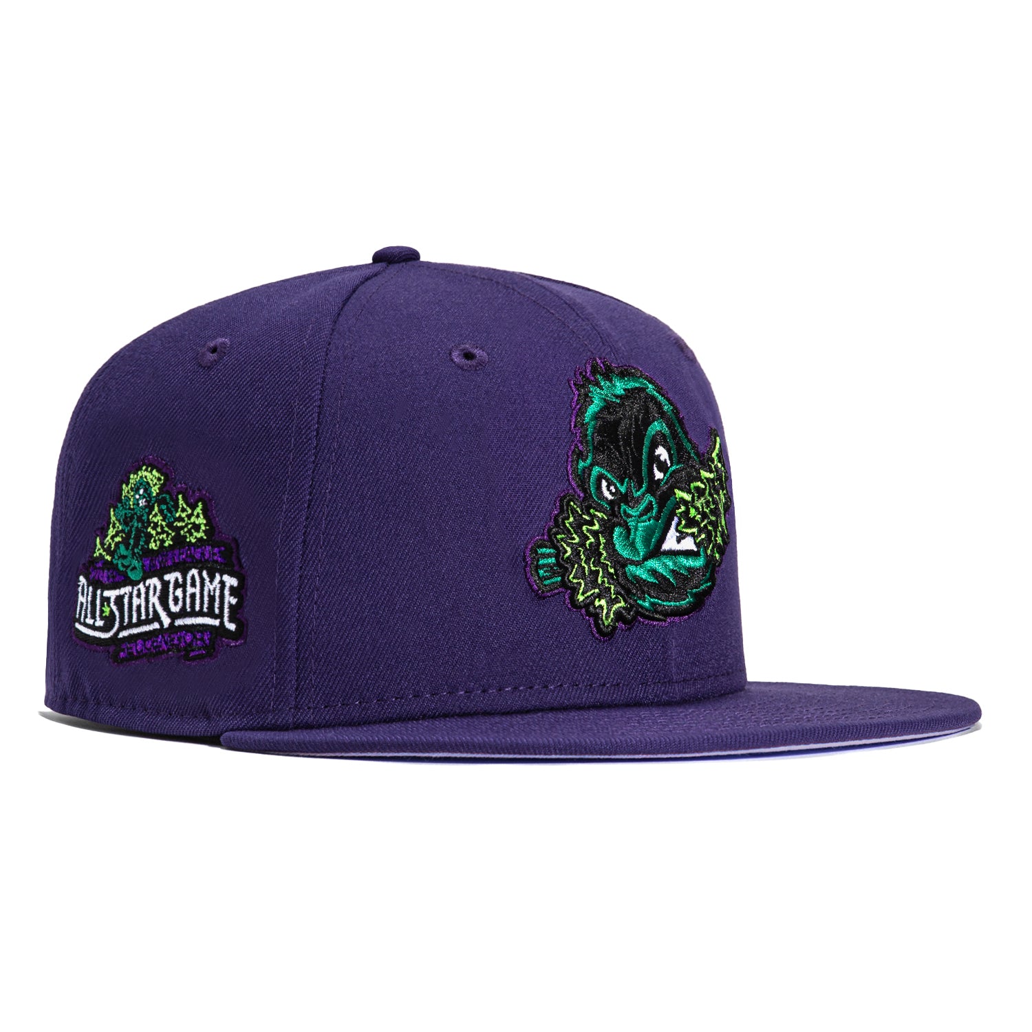 New Era 59FIFTY Turf Monsters Eugene Emeralds All Star Game Patch Hat - Purple Purple / 7