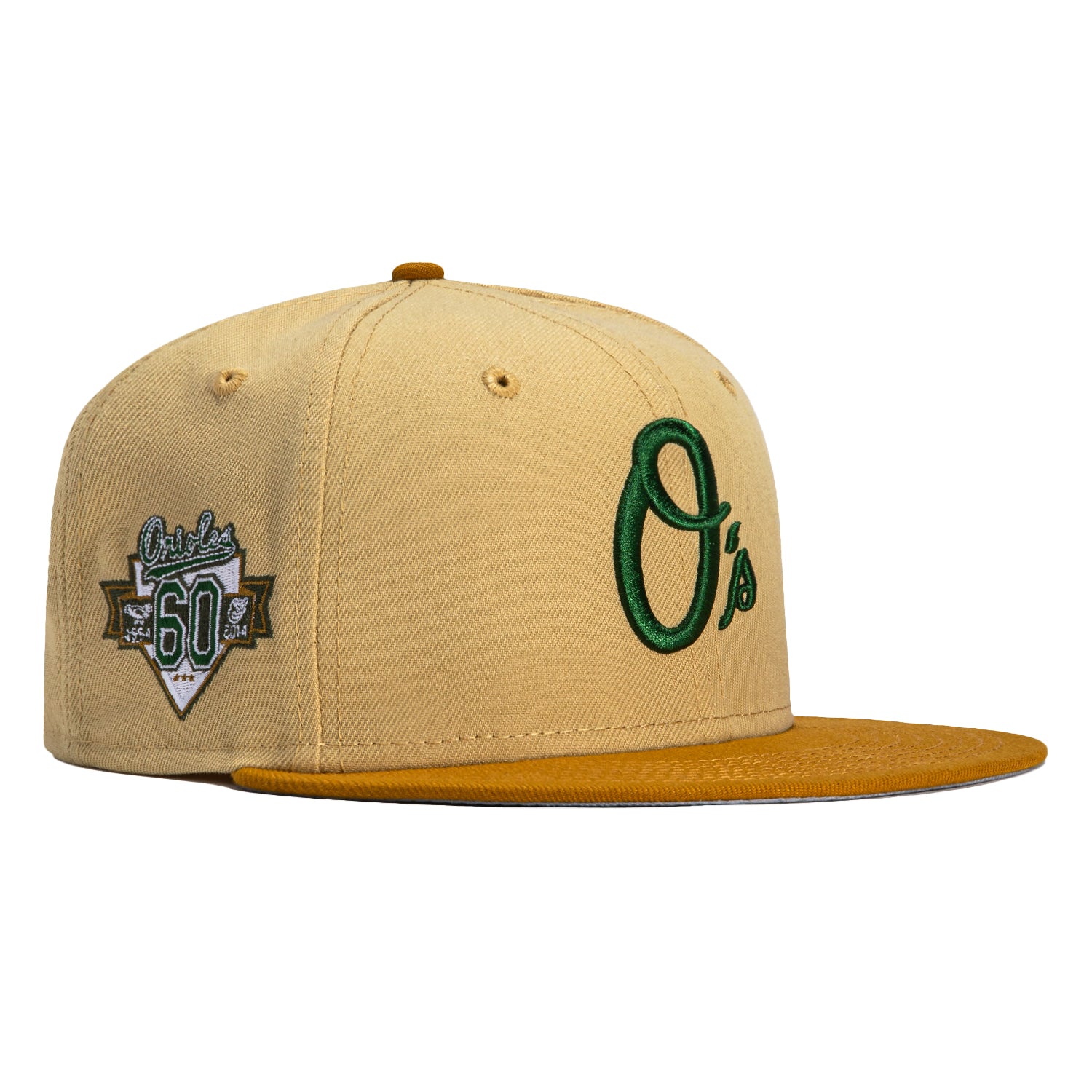 New Era 59Fifty Creme de La Baltimore Orioles 60th Anniversary