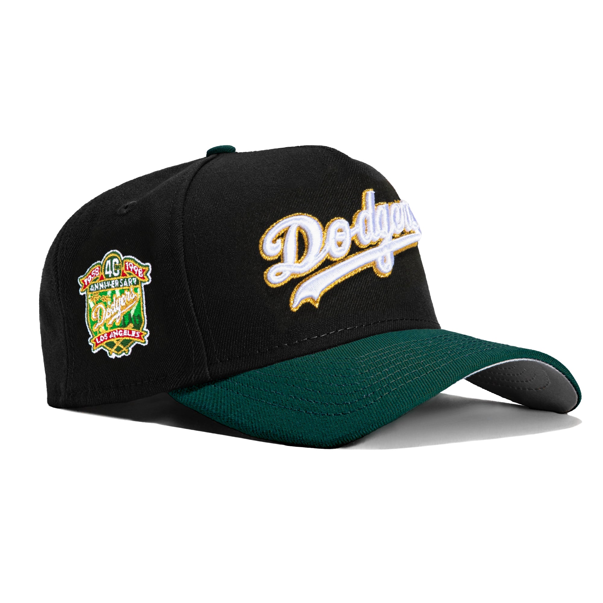 New Era 59Fifty Fall Tones Los Angeles Dodgers 40th Anniversary Patch – Hat  Club