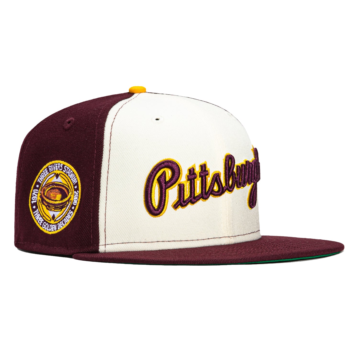 Pittsburgh Pirates New Era Gold 2023 City Connect 59FIFTY Fitted Hat, 7 5/8 / Black