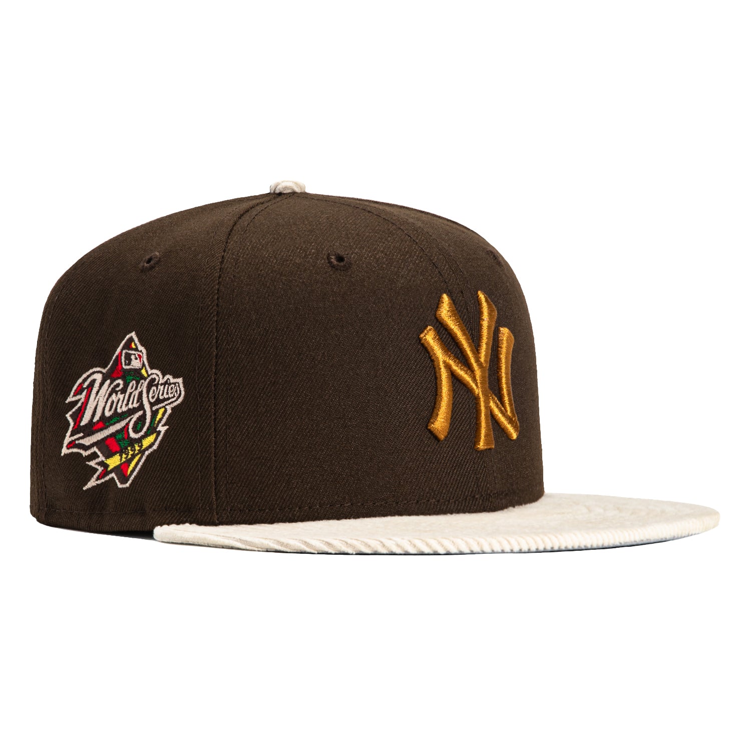 New Era 59Fifty NEW YORK YANKEES Fitted Hat Brown CREAM UV NEW