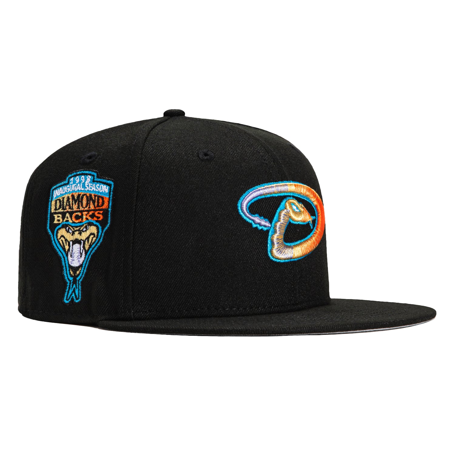 New Era 59FIFTY Arizona Diamondbacks City Connect Patch Snake Hat - Tan, Sedona Red Tan/Sedona Red / 8