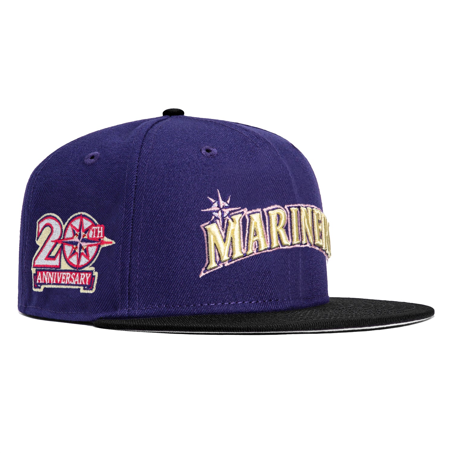 New Era 59Fifty Seattle Mariners 25th Anniversary Patch Jersey Hat - N –  Hat Club