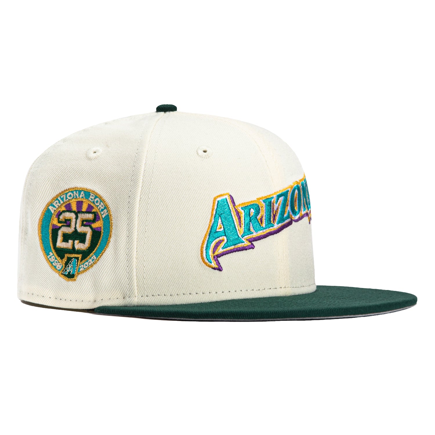 Arizona Diamondbacks Floral Patch 59FIFTY Fitted Cap C2_752