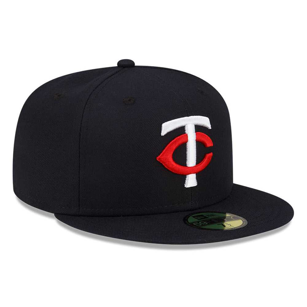 Vtg Minnesota Twins New Era 59Fifty Authentic Collection On Field Cap Size  8