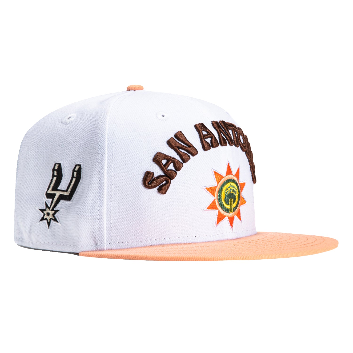 San Antonio Spurs Men's New Era 2023-2024 City Edition 59FIFTY Fitted Cap -  White