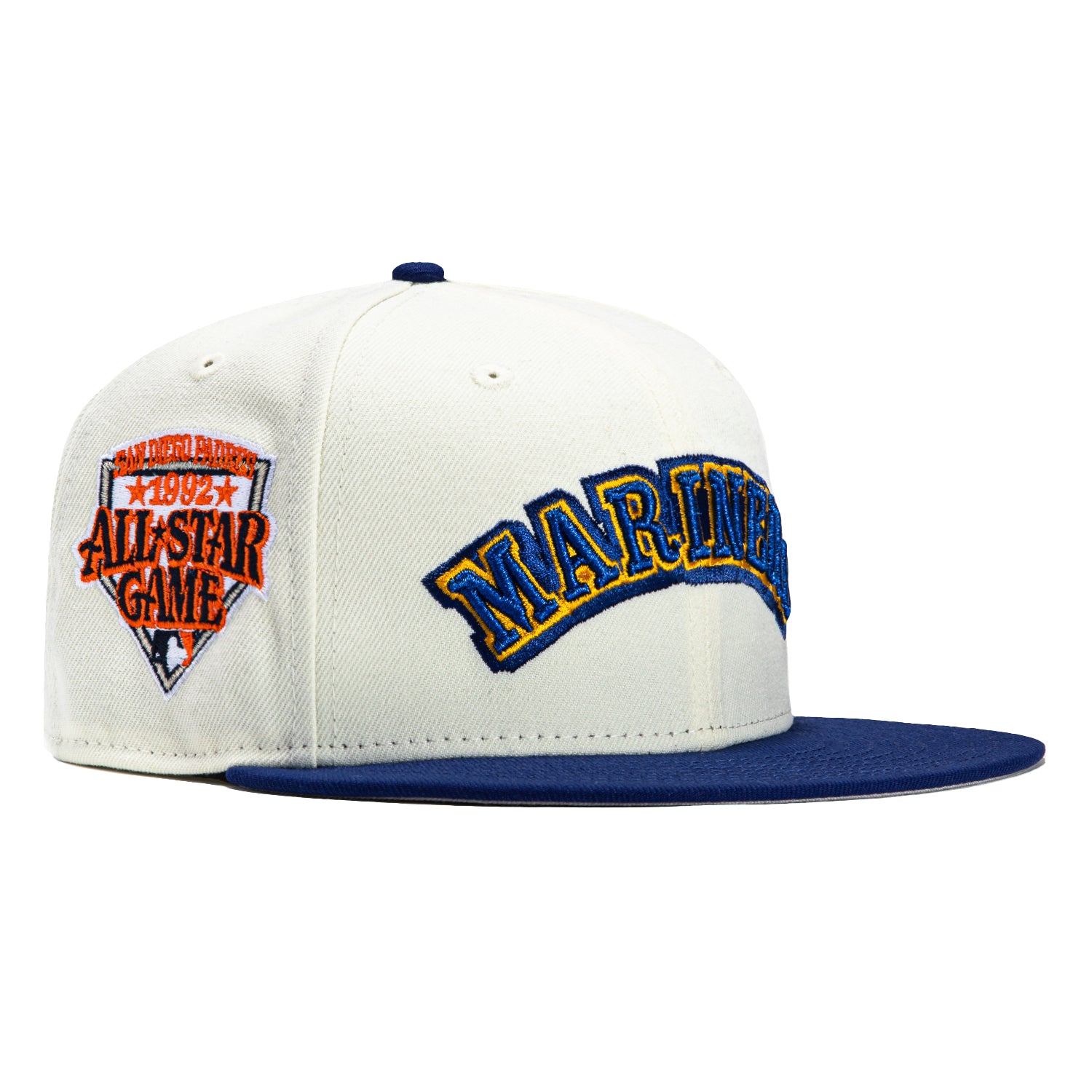 HAT CLUB New Era NEW YORK Mets HAT ALL STAR GAME PATCH METS BLACK HAT BLUE  UV