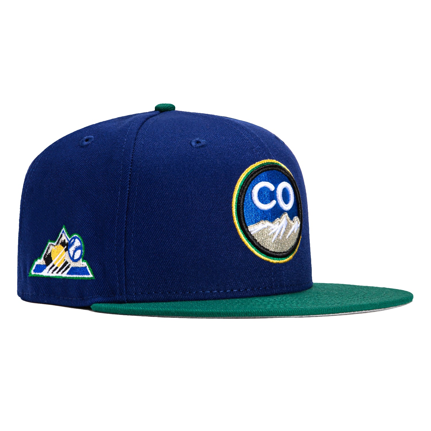 New Era 59Fifty Colorado Rockies BP Patch City Hat - Tan, Green – Hat Club