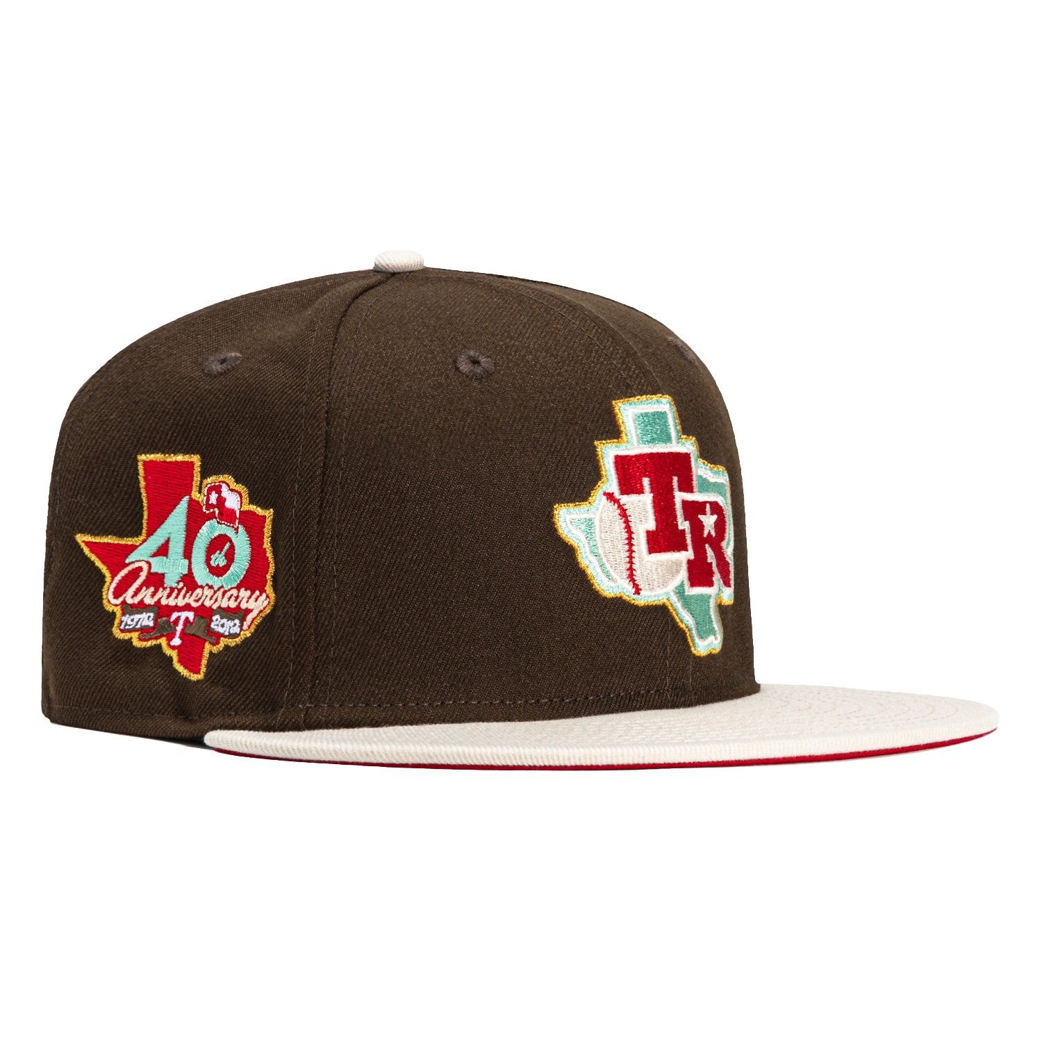 New Era 59Fifty Texas Rangers 40th Anniversary Patch Fitted Hat – 402Fitted