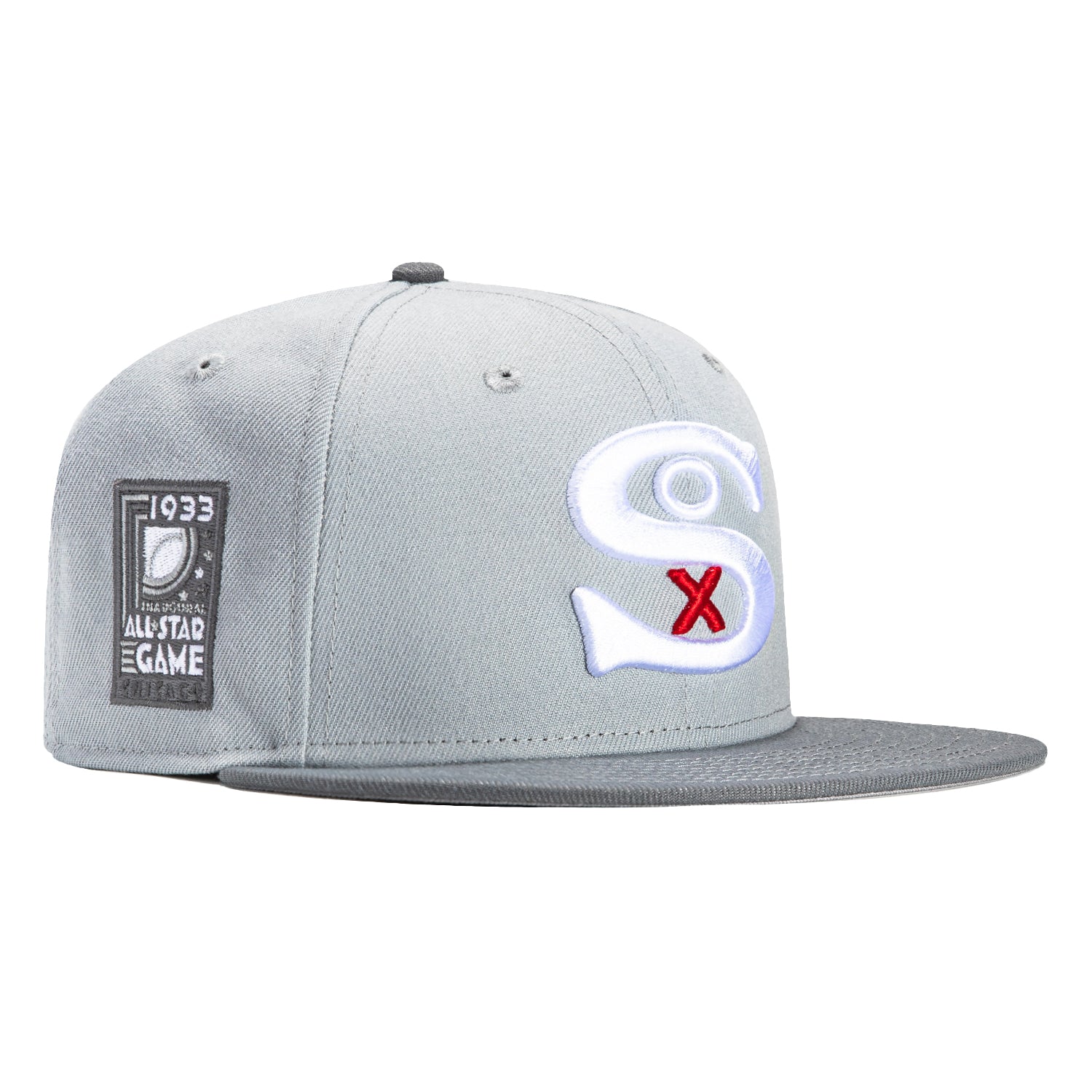 New Era 59Fifty Chicago White Sox 1933 All Star Game Patch Hat - Grey, – Hat  Club