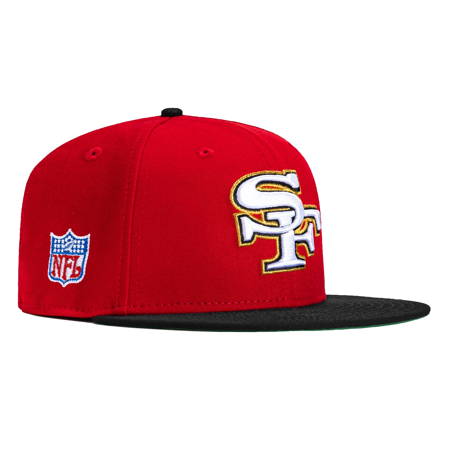 New Era 59FIFTY Sharktooth San Francisco 49ers 1995 Super Bowl Patch Hat - Black Black / 7 1/4