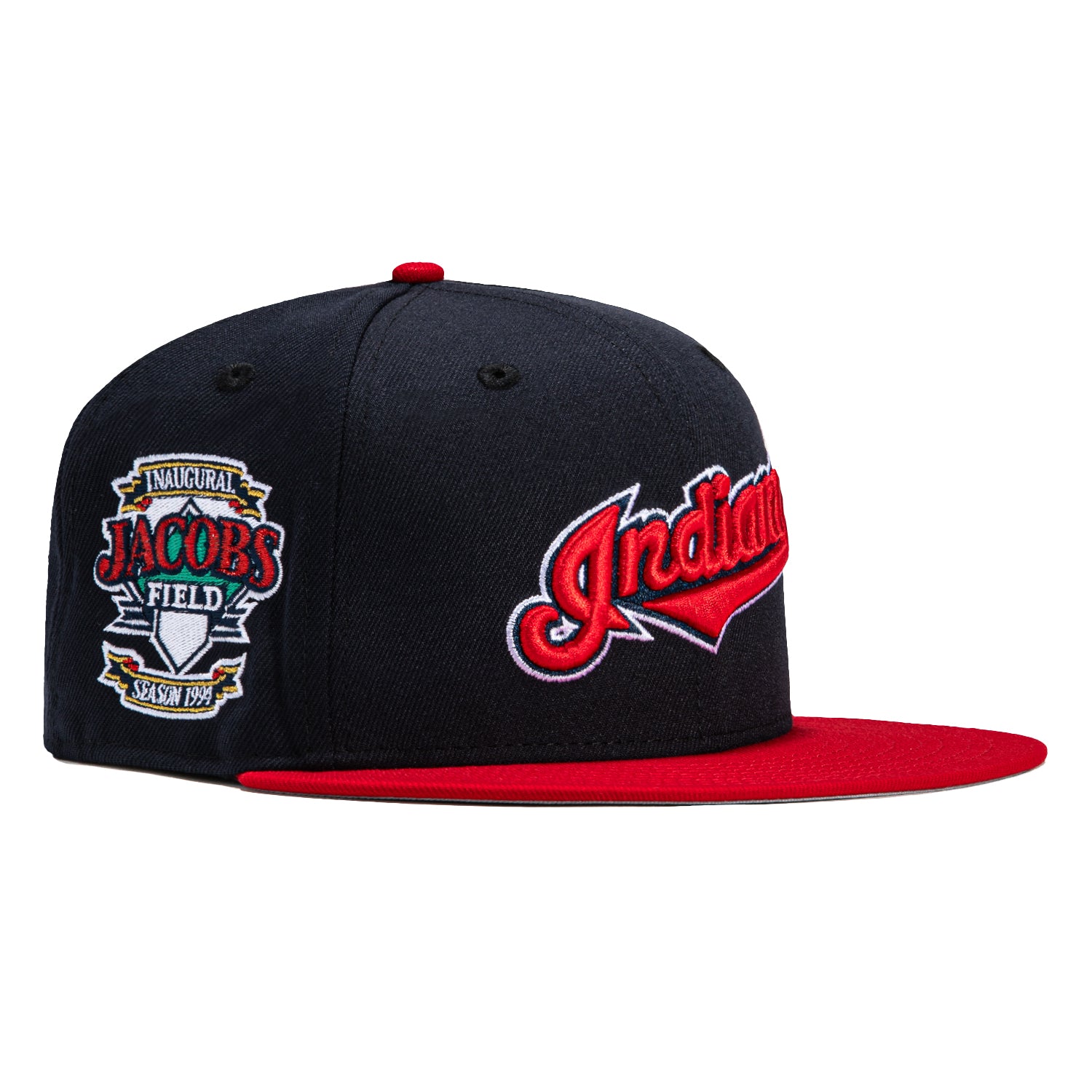 New Era 59Fifty Cleveland Guardians Inaugural Jacobs Field Patch