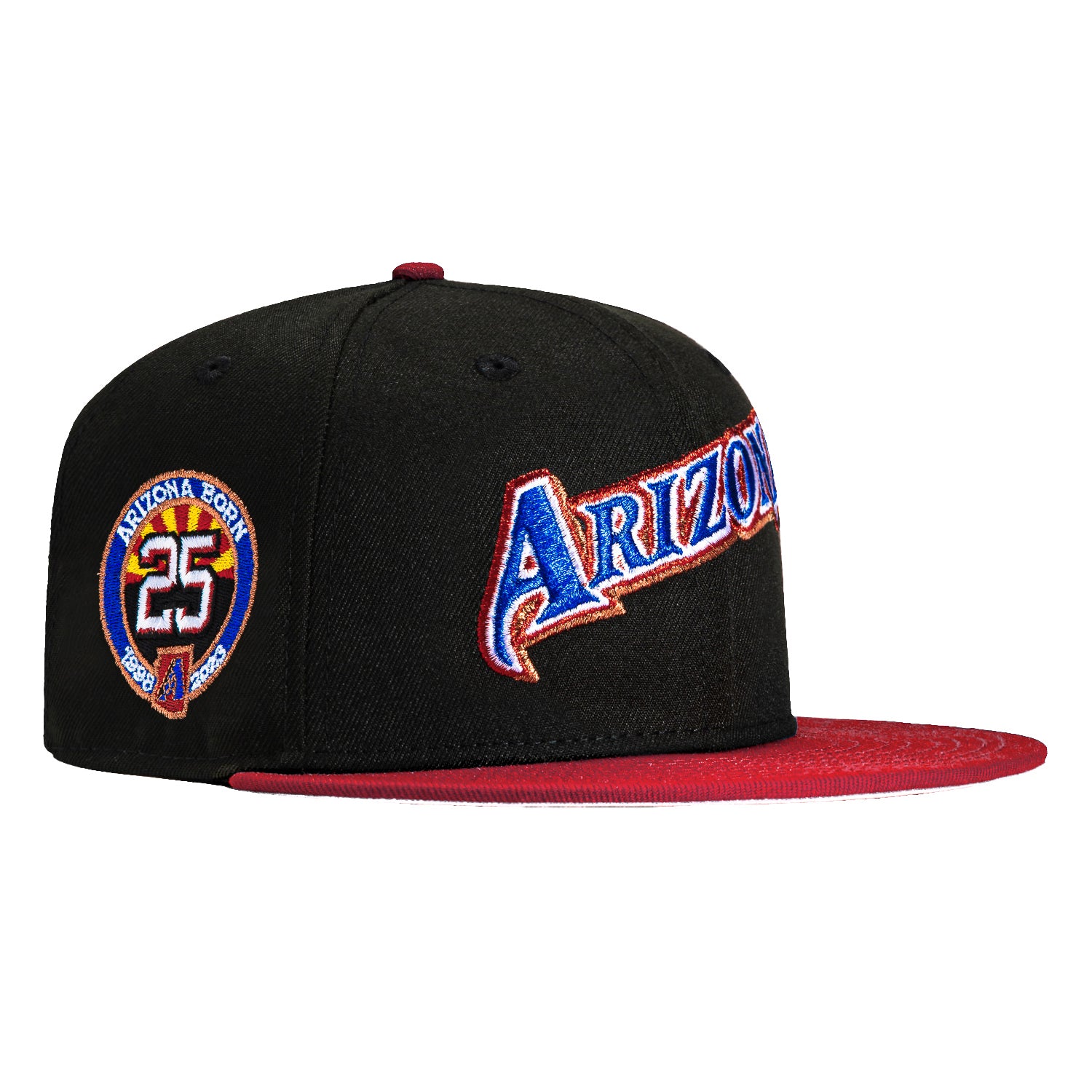 New Era 59Fifty Houston Astros 25th Anniversary Patch Word Rail