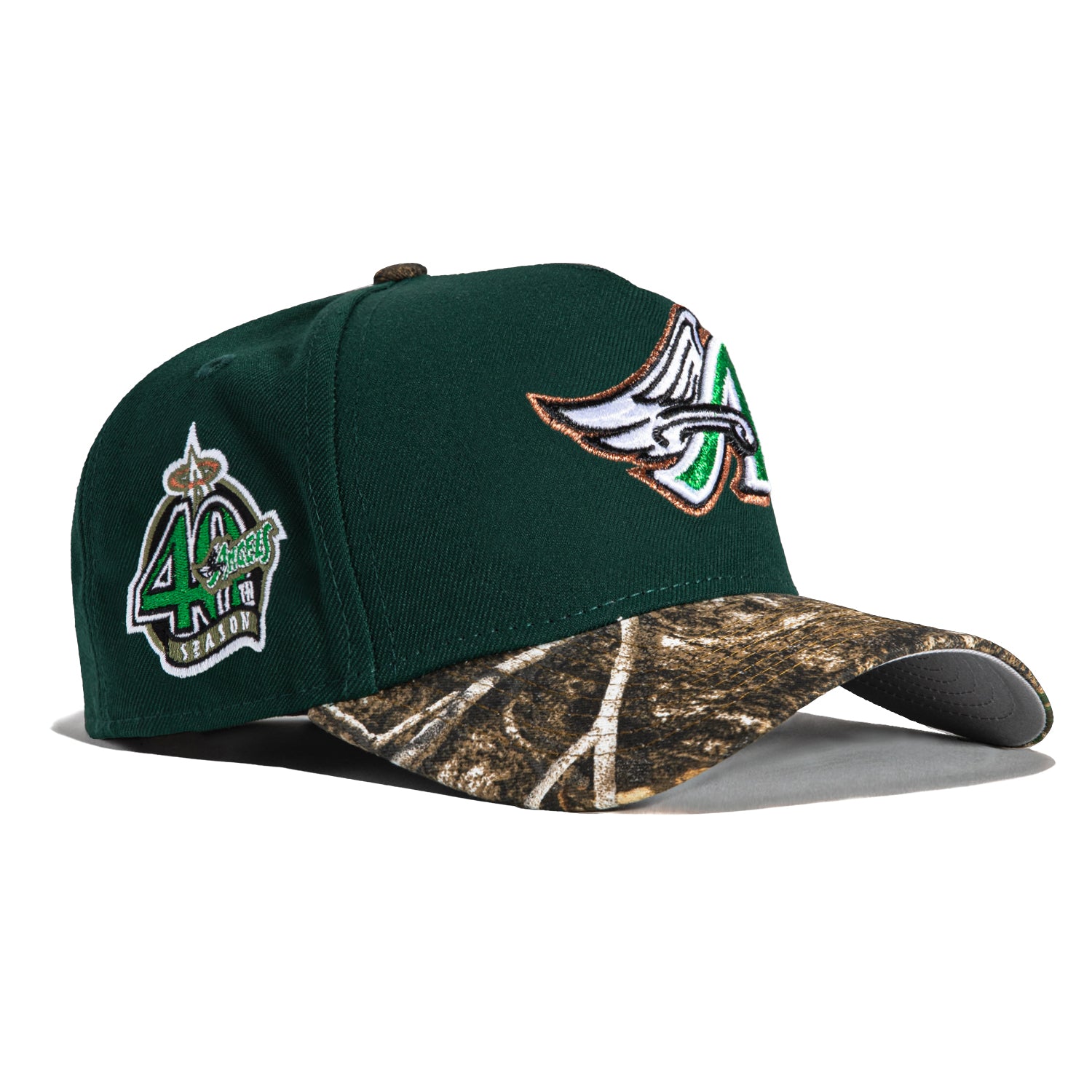 Caps - New Era State Patch A-Frame Trucker (green)