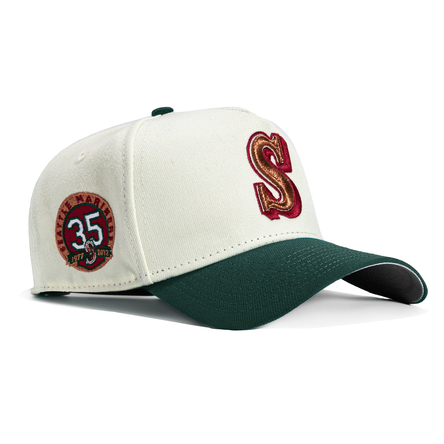 New Era 9Forty A-Frame Seattle Mariners 35th Anniversary Patch