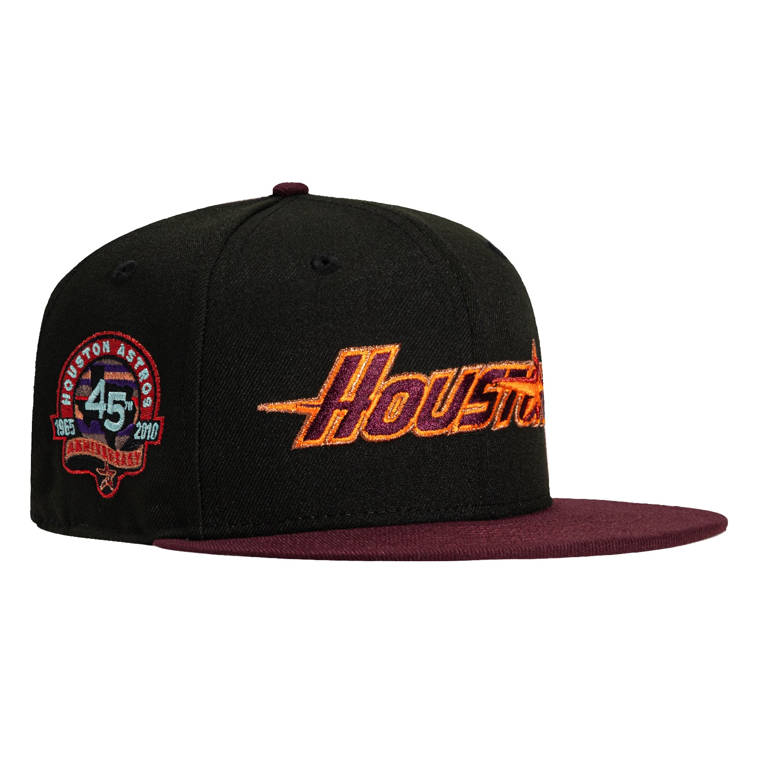 Hat club Houston astros Exclusive hot black berry size 75/8