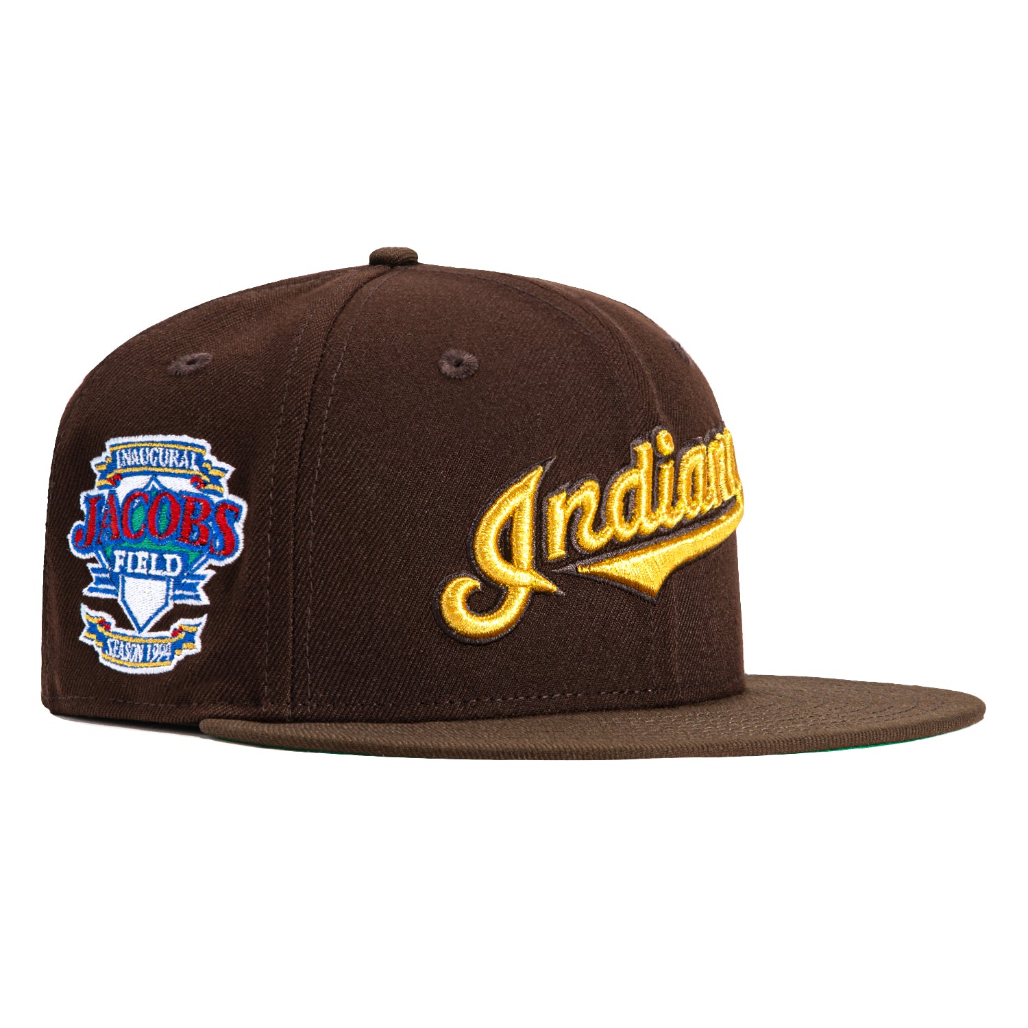 New Era Cleveland Indians Jacobs Field Patch sold Hat Club Exclusive - Size 7 1/8