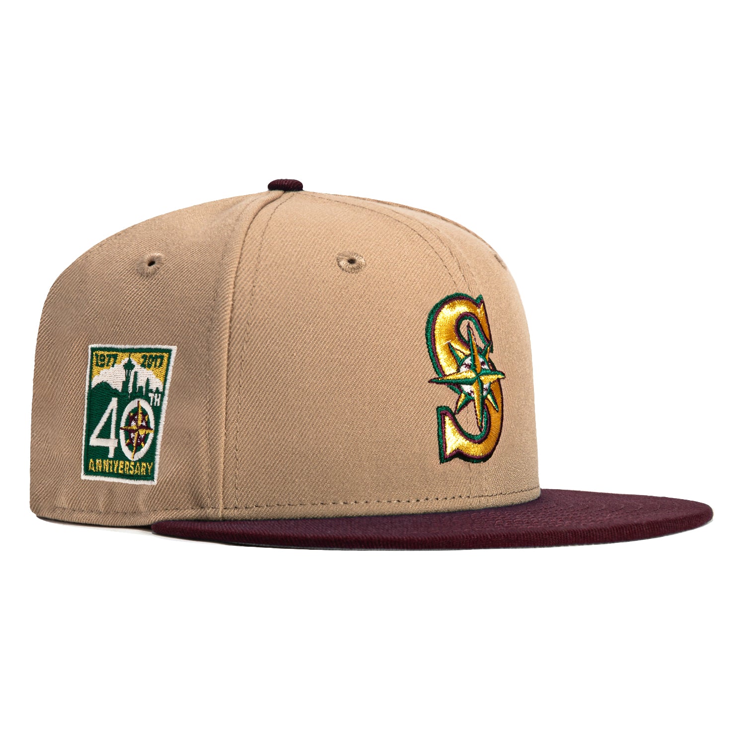 Seattle Mariners 40th Anniversary SP good New Era 59Fifty