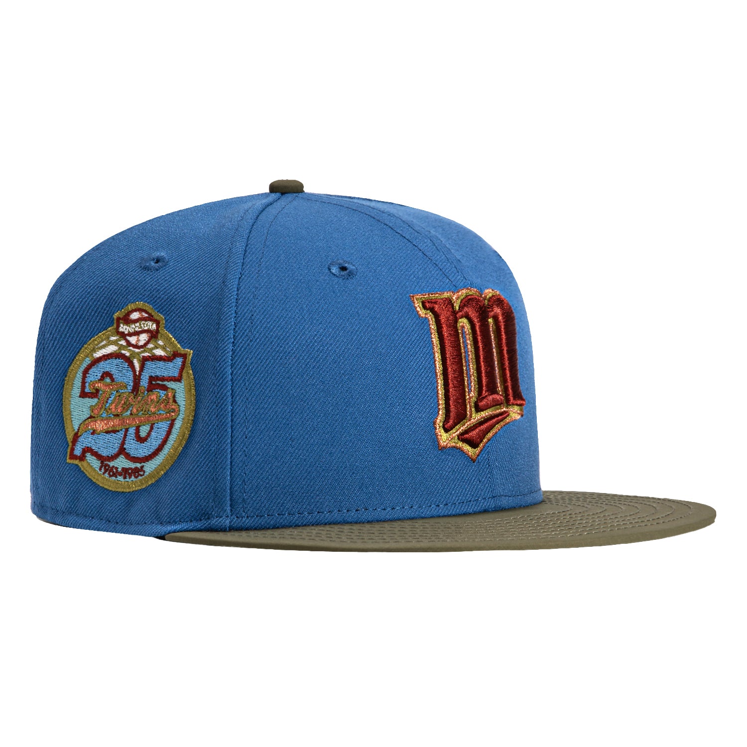 New Era 59Fifty Outdoors Minnesota Twins 25th Anniversary Patch M Hat – Hat  Club