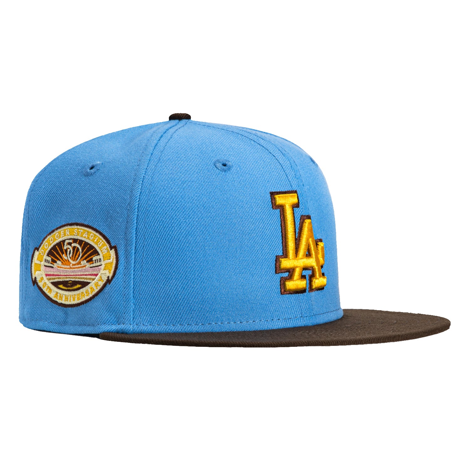 Exclusive New Era 59Fifty Burger Pack 2024 Los Angeles Dodgers 50th Anniversary Patch