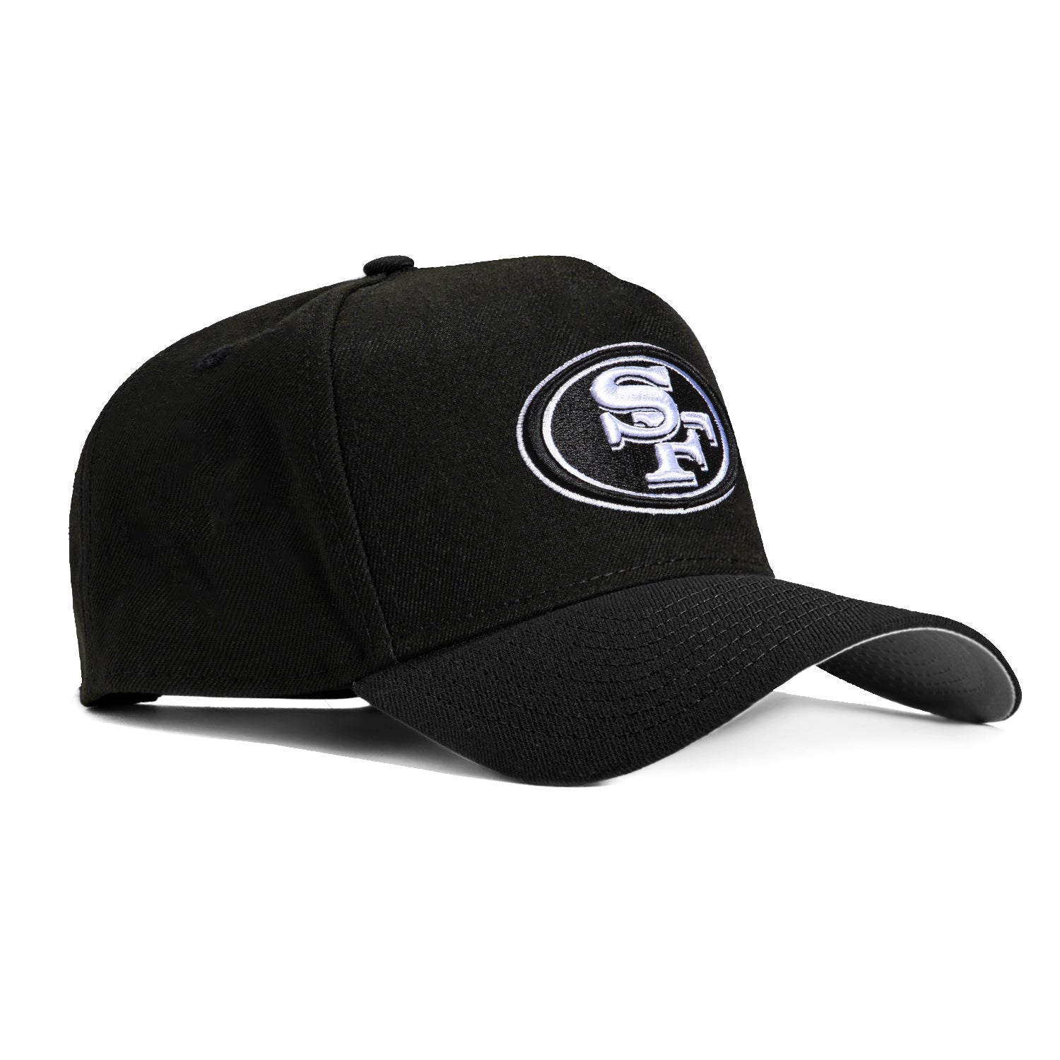 New Era 9Forty A-Frame San Francisco 49ers Snapback Hat - Black, White –  Hat Club