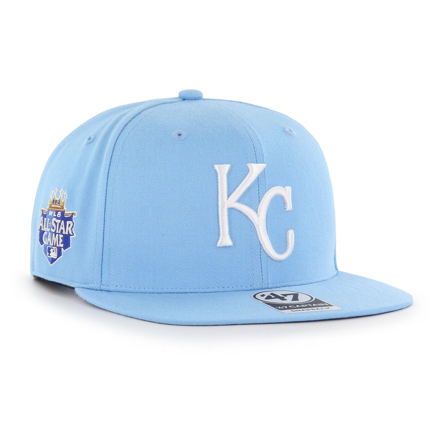 2022 Kansas City Royals MLB City Connect Snapback Hat '47 Captain Official