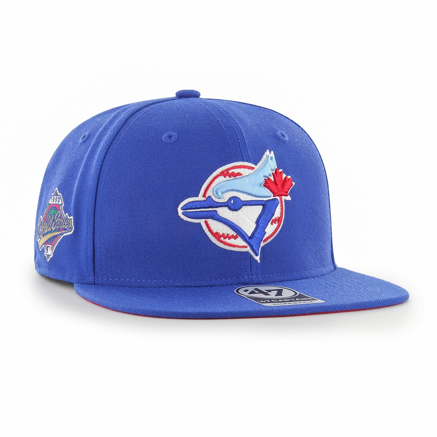 47 Brand Sureshot Captain Toronto Blue Jays 1992 World Series Patch Sn –  Hat Club