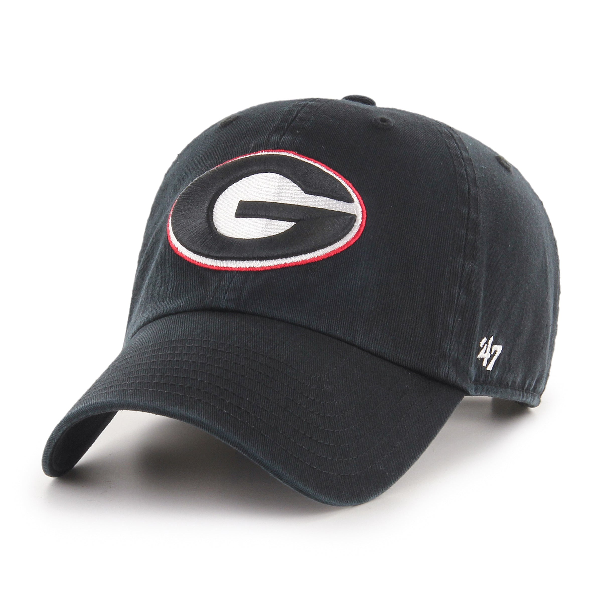 47 Brand Georgia Bulldogs Cleanup Adjustable Hat - Black – Hat Club