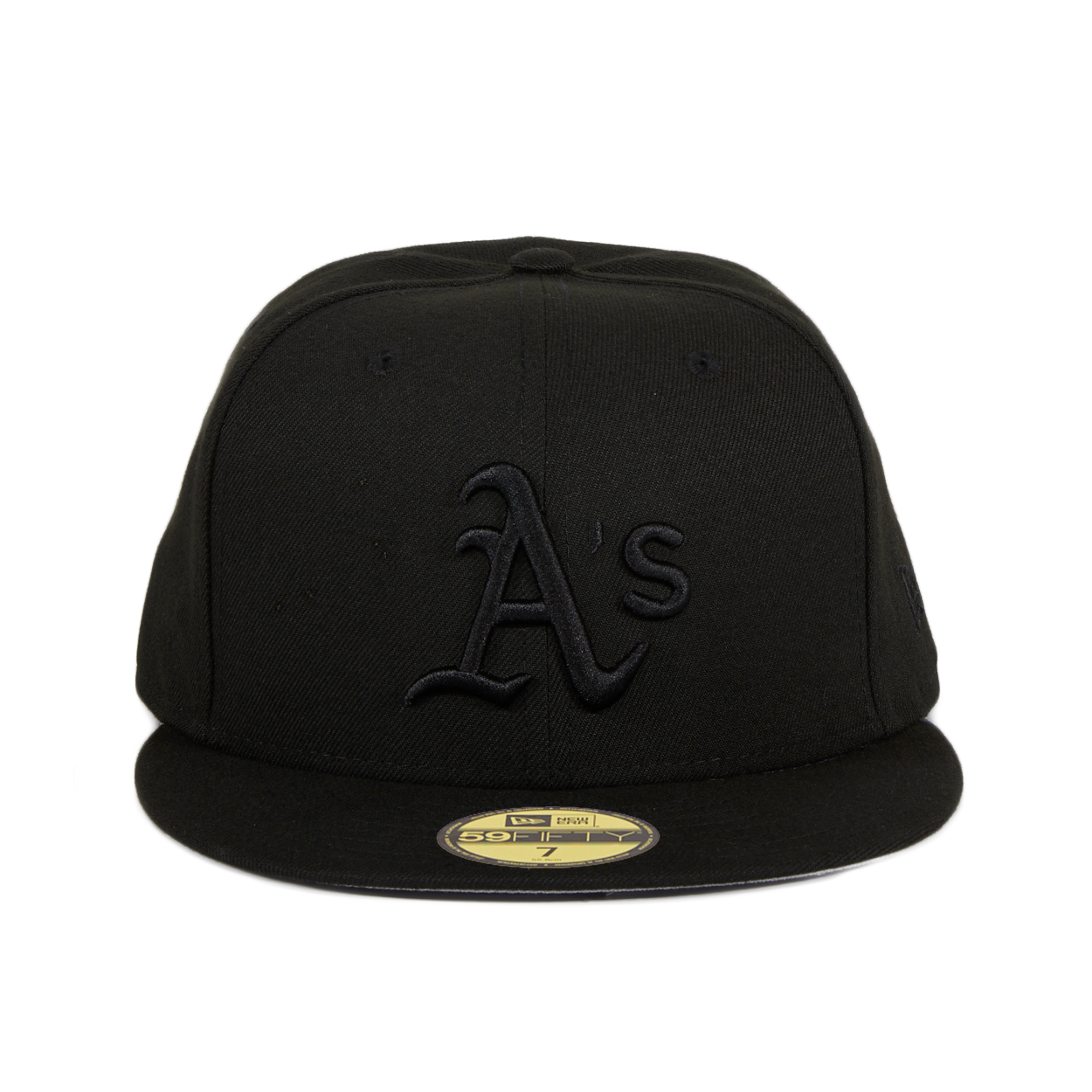 NEW ERA “FRE-WAX” OAKLAND A'S FITTED HAT (CHROME/BLACK) – So Fresh Clothing