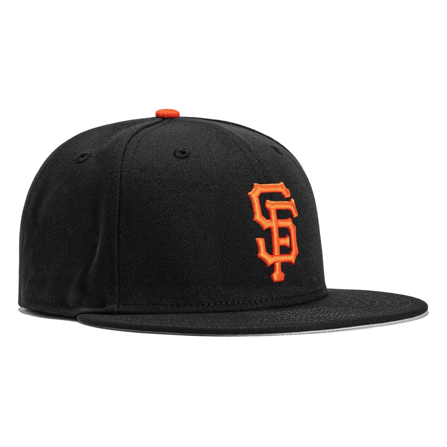 New Era San Francisco Giants Fuji 2010 World Series Patch Hat Club Exclusive 59FIFTY Fitted Hat Grey/Black